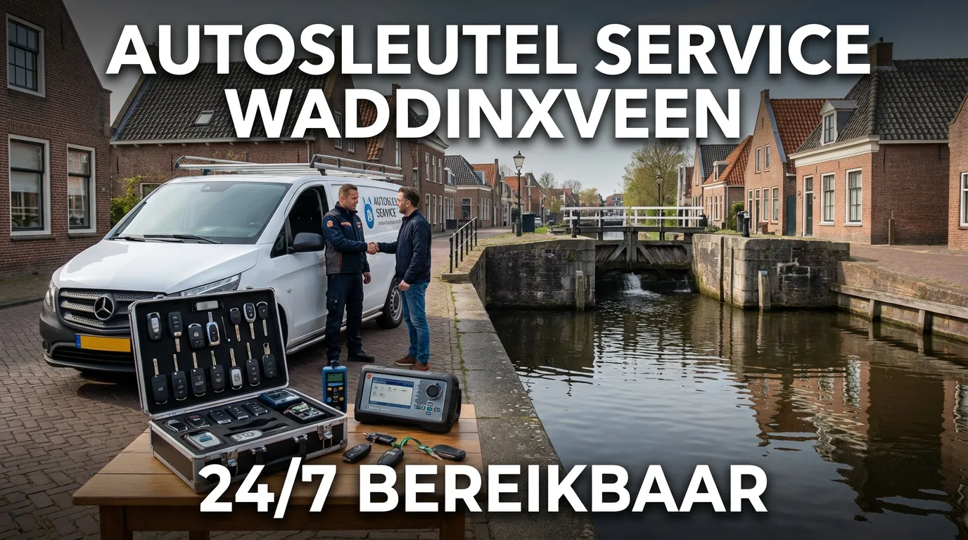 Autosleutel Service Waddinxveen - Grachtengemeente Specialist